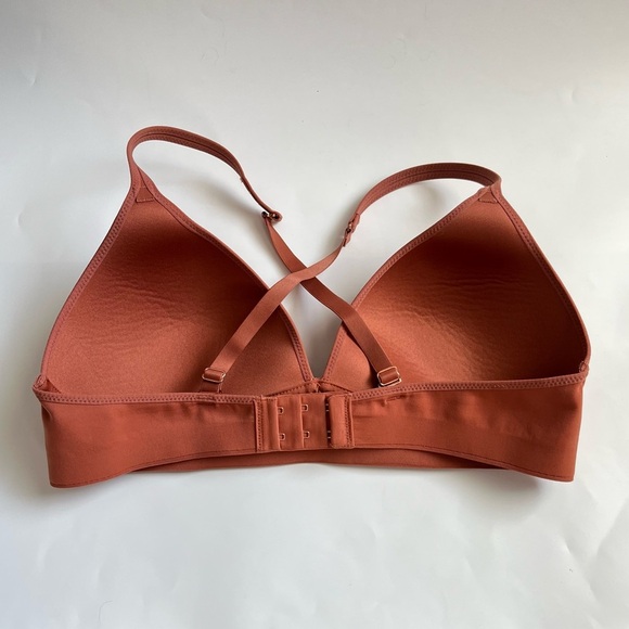 Aerie Real Me Terracotta Wireless Bra Size 36C - Picture 2 of 5